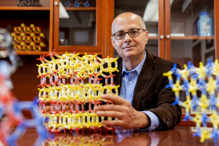 Omar Yaghi à l'université de Berkeley, aux Etats-Unis, le 30 septembre 2022 ( University of California, Berkeley / Brittany Hosea-Small )