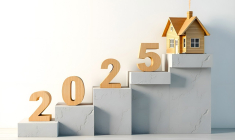 Plusieurs facteurs positifs pourraient relancer le marché de l'immobilier en 2025 (Crédits: Adobe Stock - IA)