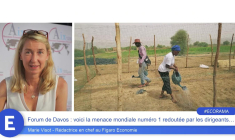 Forum de Davos : voici la menace mondiale numéro 1 redoutée par les dirigeants