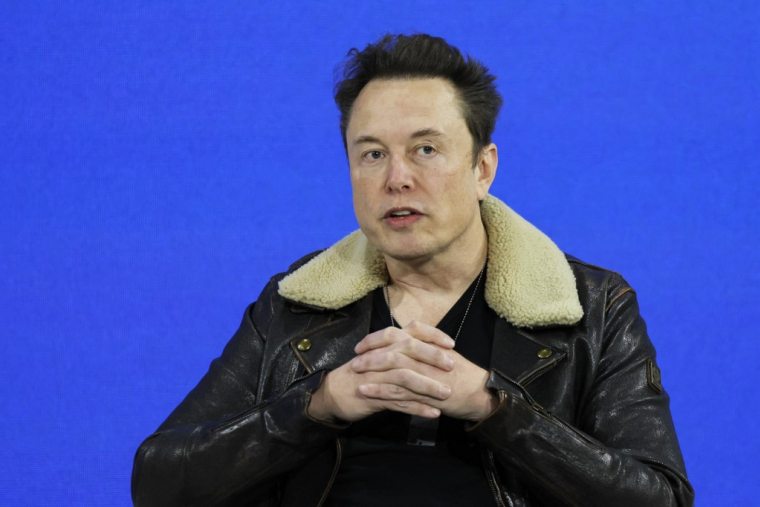 Elon Musk, le 29 novembre 2023, à New York ( GETTY IMAGES NORTH AMERICA / MICHAEL M. SANTIAGO )