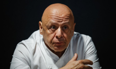 Thierry Marx à Paris, le 27 octobre 2024. ( AFP / DIMITAR DILKOFF )