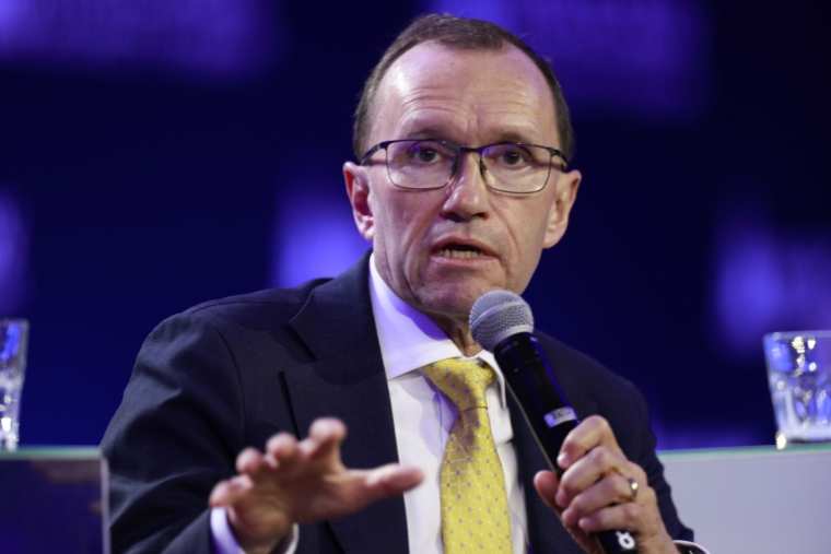 Le ministre norvégien des Affaires étrangères, Espen Barth Eide, à Varsovie en Pologne le 13 octobre 2026 ( AFP / Wojtek RADWANSKI )
