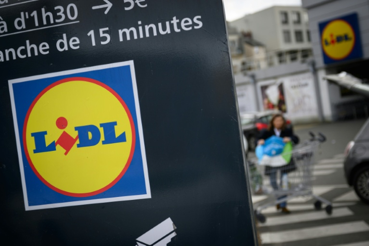 Un magasin Lidl à Nantes le 26 mars 2026 ( AFP / Loic VENANCE )
