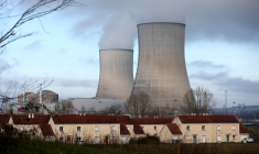 La centrale nucléaire de Civaux (Vienne), en décembre 2024 ( AFP / ROMAIN PERROCHEAU )