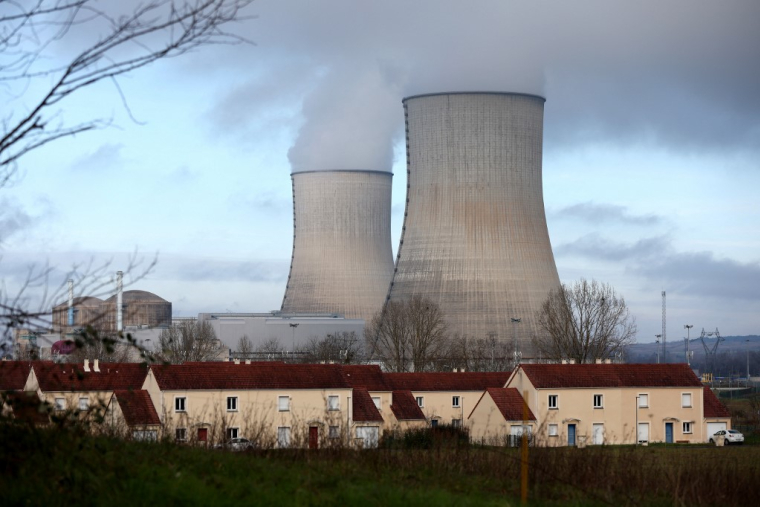 La centrale nucléaire de Civaux (Vienne), en décembre 2024 ( AFP / ROMAIN PERROCHEAU )