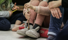 Enfant tondu dans un foyer à Paris: deux inspectrices sur place ( AFP / Thibaud MORITZ )