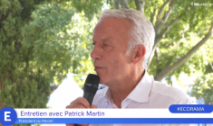 Patrick Martin (président du Medef) : "La France est à la ramasse en terme de croissance !"