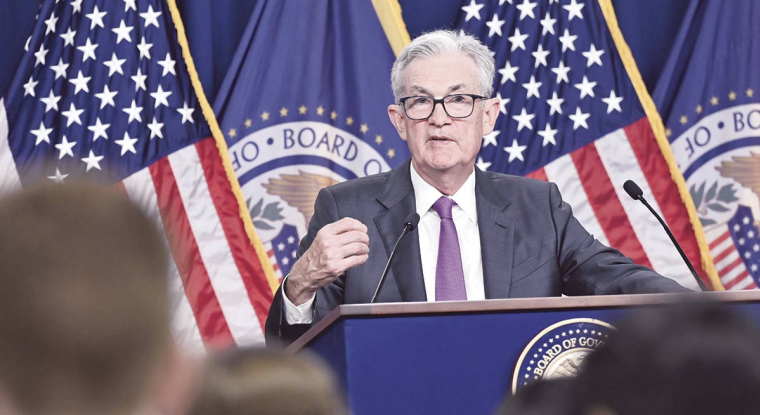 Aux États-Unis, les rendements des emprunts d'États s'envolent, alors que Jerome Powell, président de la Réserve fédérale américaine, semble déterminé à poursuivre une politique ferme de lutte contre l'inflation. (© Federal Réserve)