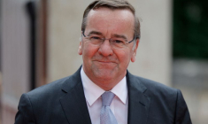 Photo d'archives du ministre allemand de la Défense Boris Pistorius à Paris, en France