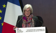 La première cohorte du nouveau "service national" vise 3.000 jeunes (Vautrin)