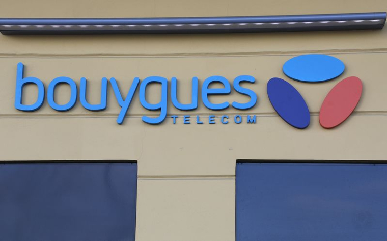 Le logo de l'entreprise Bouygues Telecom