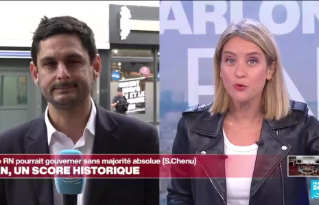 Législatives : le RN en quête de la majorité absolue au second tour
