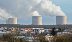 La centrale nucléaire de Cattenom à Hettange-Grande, dans le nord-est de la France, le 7 janvier 2026 ( AFP / Jean-Christophe VERHAEGEN )