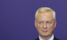 Bruno Le Maire, le 22 septembre 2024, à Paris ( AFP / GEOFFROY VAN DER HASSELT )