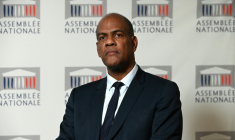 Le député PS français Serge Letchimy le 26 novembre 2019 à l'Assemblée nationale à Paris ( AFP / DOMINIQUE FAGET )