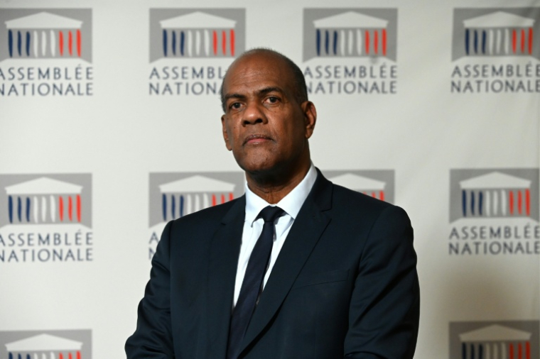 Le député PS français Serge Letchimy le 26 novembre 2019 à l'Assemblée nationale à Paris ( AFP / DOMINIQUE FAGET )