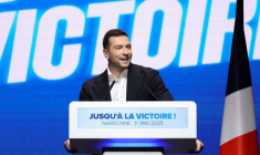 Le dirigeant français d'extrême droite Jordan Bardella
