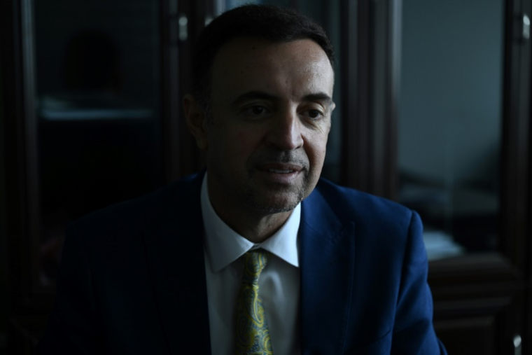 Le directeur du service correctionnel du Kosovo, Ismail Dibrani, à Pristina le 29 mai 2025 ( AFP / Armend NIMANI )