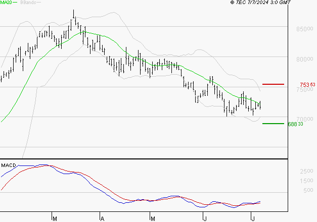 LVMH : Attendre un test du support