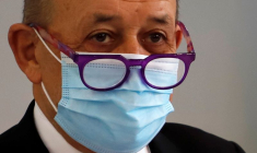 LE DRIAN "EN PHASE" AVEC BIDEN SUR L'"INCROYABLE IRRESPONSABILITÉ" DE TRUMP