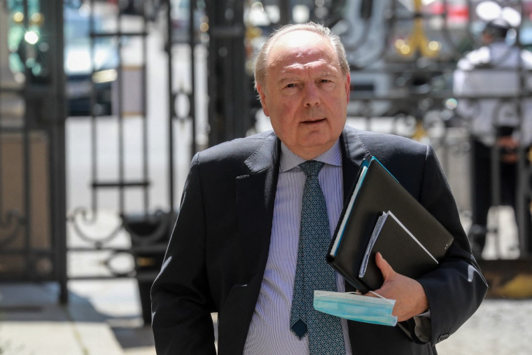 Hervé Marseille à Paris, le 27 mai 2020. ( AFP / LUDOVIC MARIN )