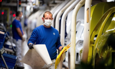 Une chaîne de montage dans une usine