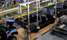 Une usine de camions aux Etats-Unis