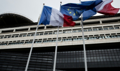 La croissance économique de la France a atteint 0,3% au deuxième trimestre, tirée par les stocks et un léger rebond de la consommation des ménages, selon l'Insee ( AFP / JOEL SAGET )
