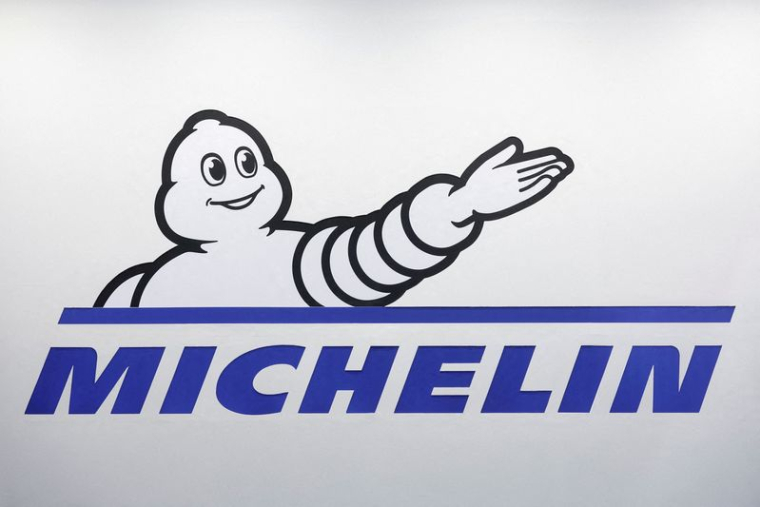 Photo d'archives du logo de Michelin