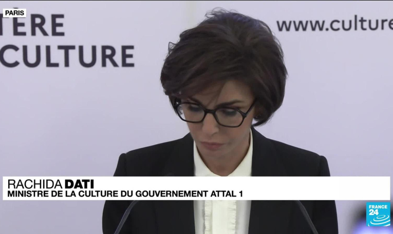 France : passation de pouvoir entre Rima Abdul Malak et Rachida Dati, nouvelle ministre de la Culture