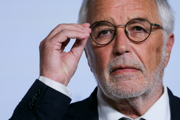 François Rebsamen à Paris le 30 juillet 2025 ( AFP / Thomas SAMSON )