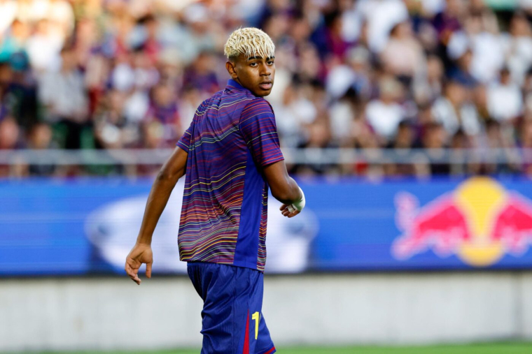 Le joli doublé de Lamine Yamal face à Séoul