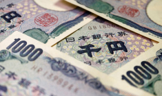 Illustration de billets de yen japonais